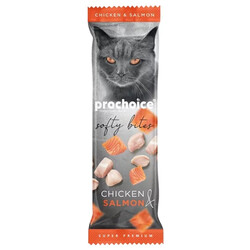 Pro Choice Softy Bites Tavuklu ve Somonlu Yumuşak Kedi Ödül Maması 10 Gr - 2