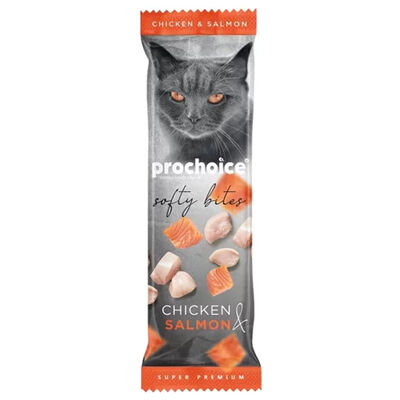 Pro Choice Softy Bites Tavuklu ve Somonlu Yumuşak Kedi Ödül Maması 10 Gr - 2