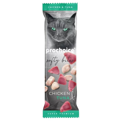 Pro Choice Softy Bites Tavuklu ve Ton Balıklı Yumuşak Kedi Ödül Maması 10 Gr - 2