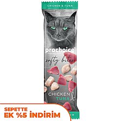 Pro Choice Softy Bites Tavuklu ve Ton Balıklı Yumuşak Kedi Ödül Maması 10 Gr - Pro Choice