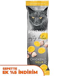 Pro Choice Softy Bites Tavuklu ve Yumurtalı Yumuşak Kedi Ödül Maması 10 Gr - Pro Choice