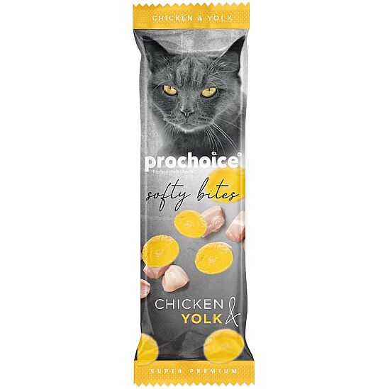 Pro Choice Softy Bites Tavuklu ve Yumurtalı Yumuşak Kedi Ödül Maması 10 Gr - 2