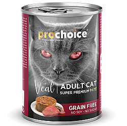 Pro Choice Veal Dana Etli Tahılsız Kedi Konservesi 400 Gr - 2