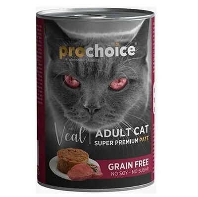 Pro Choice Veal Dana Etli Tahılsız Kedi Konservesi 400 Gr - 2