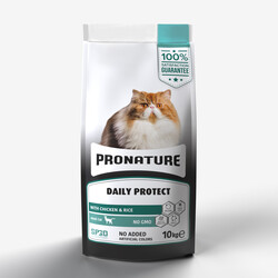 Pro Nature Daily Adult Yetişkin Tavuklu Kedi Maması 10 Kg - Pro Nature