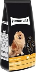 Pro Nature - Pro Nature Daily Small Breed Küçük Irk Kuzulu Yetişkin Köpek Maması 3 Kg + 2 Adet Temizlik Mendili