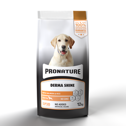 Pro Nature Derma Shine Somonlu Yetişkin Köpek Maması 12 Kg - Pro Nature