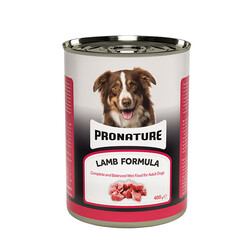 Pro Nature Kuzu Etli Pirinçli Yetişkin Köpek Konservesi 400 Gr - Pro Nature