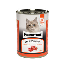 Pro Nature Tahılsız Kuzulu Yetişkin Kedi Konservesi 400 Gr - Pro Nature