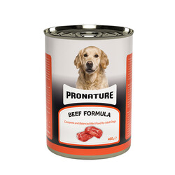 Pro Nature Sığır Etli Yetişkin Köpek Konservesi 400 Gr - Pro Nature