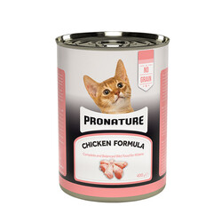 Pro Nature Tahılsız Tavuklu Yavru Kedi Konservesi 400 Gr - Pro Nature