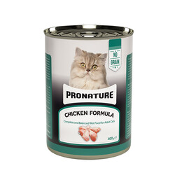 Pro Nature Tahılsız Tavuklu Yetişkin Kedi Konservesi 400 Gr - Pro Nature