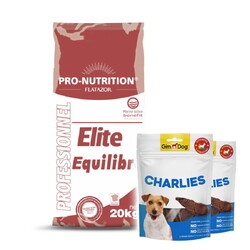 Pro Nutrition - Pro Nutrition Elite Equilibre Çiftlik Serisi Yetişkin Köpek Maması 20 Kg + 2 Adet Gimdog 70 Gr Köpek Ödülü
