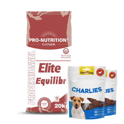 Pro Nutrition Elite Equilibre Çiftlik Serisi Yetişkin Köpek Maması 20 Kg + 2 Adet Gimdog 70 Gr Köpek Ödülü - 1