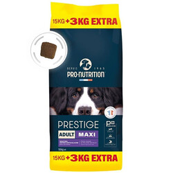 Pro Nutrition Prestige Büyük Irk Yetişkin Köpek Maması 15 Kg+3 Kg (Toplam 18 Kg) - Pro Nutrition