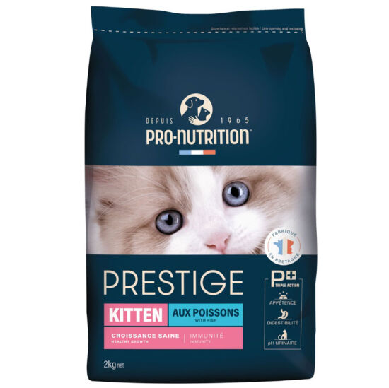 Pro Nutrition Prestige Kitten Balıklı Yavru Kedi Maması 2 Kg + Biopet Active Malt Paste 25 ML - 2