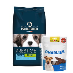 Pro Nutrition Prestige Puppy Küçük Irk Yavru Köpek Maması 3 Kg + Gimdog 70 Gr Köpek Ödülü - Pro Nutrition