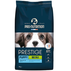 Pro Nutrition - Pro Nutrition Prestige Puppy Küçük Irk Yavru Köpek Maması 3 Kg