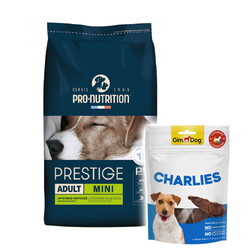 Pro Nutrition Prestige Küçük Irk Yetişkin Köpek Maması 3 Kg + Gimdog 70 Gr Köpek Ödülü - Pro Nutrition