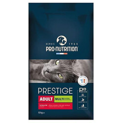 Pro Nutrition - Pro Nutrition Prestige Multi Kümes Hayvanlı Kedi Maması 10 Kg