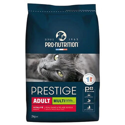 Pro Nutrition - Pro Nutrition Prestige Multi Kümes Hayvanlı Kedi Maması 2 Kg