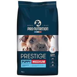 Pro Nutrition - Pro Nutrition Prestige Puppy Orta Irk Yavru Köpek Maması 3 Kg