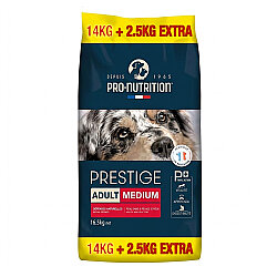Pro Nutrition Prestige Orta Irk Yetişkin Köpek Maması 14 + 2,5 Kg (Toplam 16,5) - 1