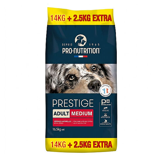 Pro Nutrition Prestige Orta Irk Yetişkin Köpek Maması 14 + 2,5 Kg (Toplam 16,5) - 1