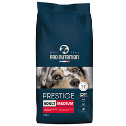Pro Nutrition - Pro Nutrition Prestige Orta Irk Yetişkin Köpek Maması 15 Kg