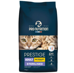 Pro Nutrition Prestige Sterilised Tavuk Etli Kısırlaştırılmış Kedi Maması 10 Kg + Gimcat 20 Gr Multivitamin Paste - 2