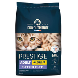 Pro Nutrition - Pro Nutrition Prestige Sterilised Tavuk Etli Kısırlaştırılmış Kedi Maması 2 Kg