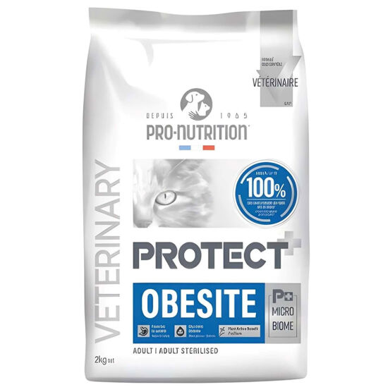 Pro Nutrition Protect Veterinary Obesite Kilo Kontrolü İçin Kedi Maması 2 Kg + Biopet Active Malt Paste 25 ML - 2
