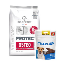 Pro Nutrition Protect Veterinary Osteo Eklem Sağlığı Destekleyici Köpek Maması 2 Kg + Gimdog 70 Gr Köpek Ödülü - Pro Nutrition