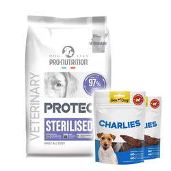 Pro Nutrition Protect Veterinary Sterilised Köpek Maması 12 Kg + 2 Adet Gimdog 70 Gr Köpek Ödülü - Pro Nutrition