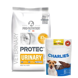 Pro Nutrition Protect Veterinary Urinary İdrar Yolu Sağlığı Destekleyici Köpek Maması 2 Kg + Gimdog 70 Gr Köpek Ödülü - Pro Nutrition