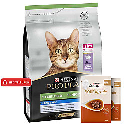 Pro Plan 7+ Kısırlaştırılmış Hindili Kedi Maması 3 Kg + 2 Adet Gourmet Çorba - Pro Plan