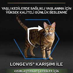 Pro Plan 7+ Kısırlaştırılmış Hindili Kedi Maması 3 Kg + 2 Adet Gourmet Çorba - 3