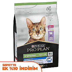 Pro Plan 7+ Kısırlaştırılmış Hindili Kedi Maması 3 Kg - Pro Plan