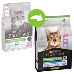 Pro Plan - Pro Plan 7+ Kısırlaştırılmış Hindili Yaşlı Kedi Maması 3 Kg (1)