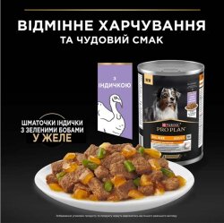 Pro Plan Adult Jelly Turkey Hindi Etli Köpek Konservesi 400 Gr - 2