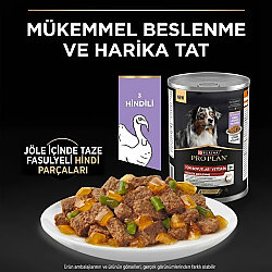 Pro Plan Adult Jelly Turkey Hindi Etli Köpek Konservesi 400 Gr - 4