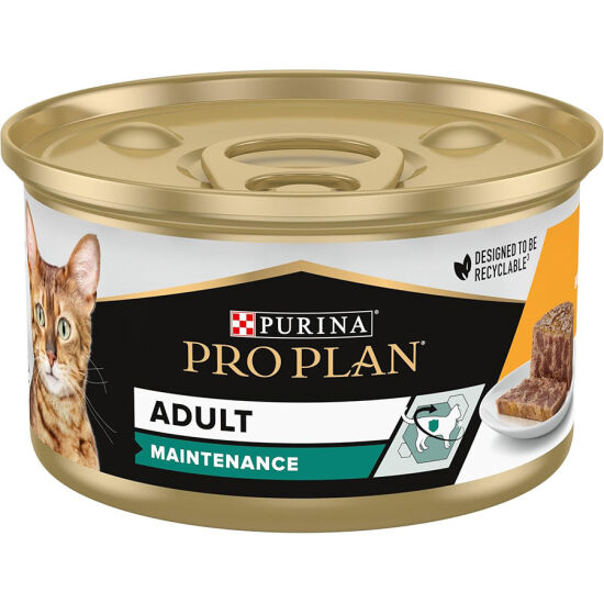 Pro Plan Adult Tavuklu ve Sebzeli Yetişkin Kedi Konservesi 85 Gr ( 24 Adet x 85 Gr ) - 2