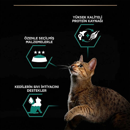 Pro Plan Adult Tavuklu ve Sebzeli Yetişkin Kedi Konservesi 85 Gr ( 24 Adet x 85 Gr ) - 3