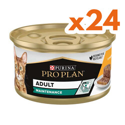 Pro Plan - Pro Plan Adult Tavuklu ve Sebzeli Yetişkin Kedi Konservesi 85 Gr ( 24 Adet x 85 Gr )