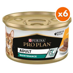 Pro Plan Adult Tavuklu ve Sebzeli Yetişkin Kedi Konservesi 85 Gr - 6 Adet - Pro Plan