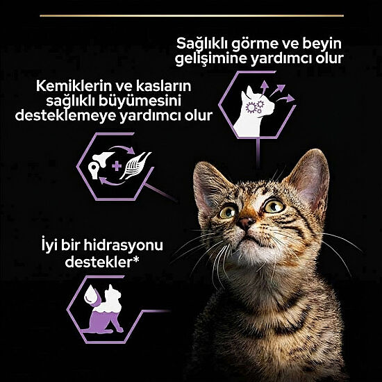 Pro Plan Baby Kitten Tavuk Etli Yavru Kedi Konservesi 85 Gr - 6 Adet - 4