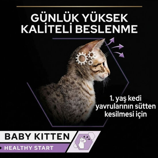 Pro Plan Baby Kitten Tavuk Etli Yavru Kedi Konservesi 85 Gr - 4