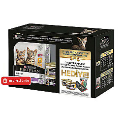 Pro Plan BOX Kitten Tavuk Etli Yavru Kedi Maması 1,5 Kg + 2 Adet Pro Plan Konserve 85 Gr - Pro Plan