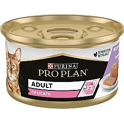Pro Plan Delicate Hassas Hindi Etli Kedi Konservesi 85 Gr - 6 Adet - 2