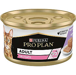 Pro Plan Delicate Hassas Hindi Etli Kedi Konservesi 85 Gr - Pro Plan